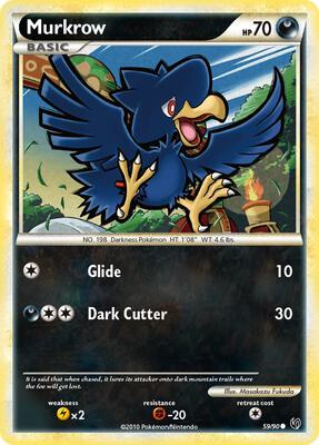 Murkrow (59) card from Undaunted