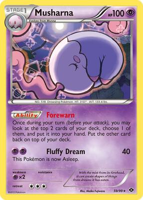 Musharna card from Next Destinies