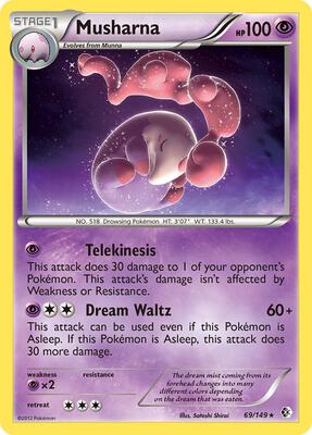 Musharna card from Boundaries Crossed