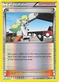 N (Supporter) - BW100 card from Black and White Promos
