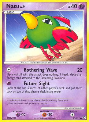 Natu card from Secret Wonders