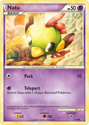 Natu card from Unleashed