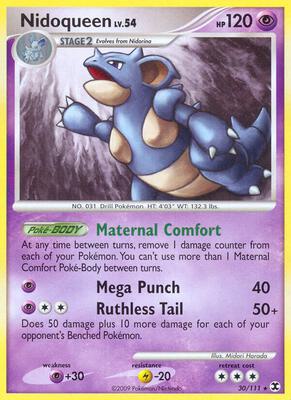 Nidoqueen card from Rising Rivals