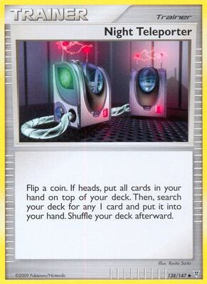 Night Teleporter card from Supreme Victors