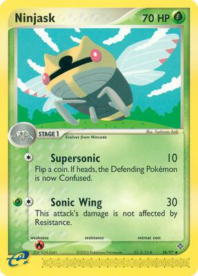 Ninjask - 38/97 card from EX Dragon