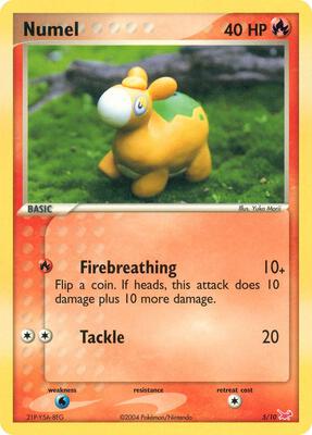 Numel card from EX Trainer Kit 1: Latias & Latios