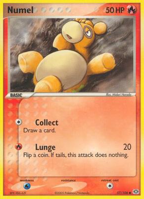 Numel - 057/106 card from EX Emerald