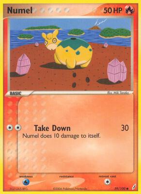 Numel card from EX Crystal Guardians