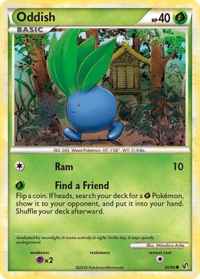 Oddish card from Undaunted