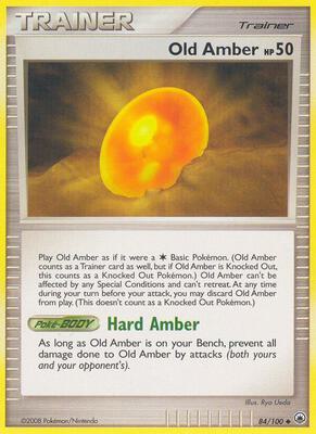 Old Amber card from Majestic Dawn