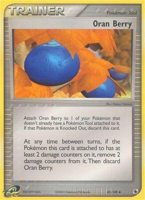 Oran Berry card from EX Ruby and Sapphire