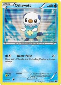 Oshawott - BW03 card from Black and White Promos
