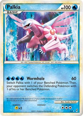 Palkia (Shiny) card from Call of Legends