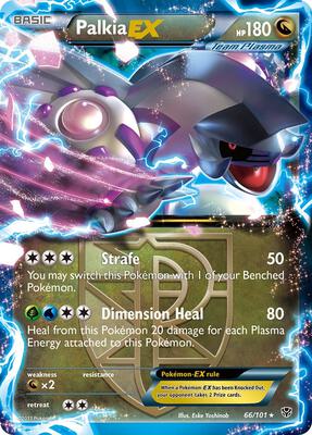 Palkia EX (Team Plasma) card from Plasma Blast