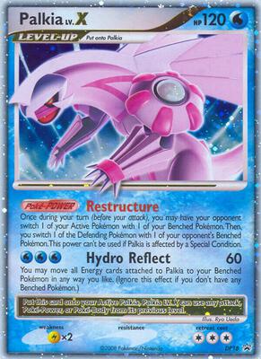 Palkia LV.X - DP18 card from Diamond and Pearl Promos