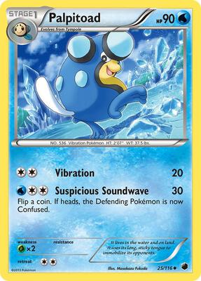 Palpitoad card from Plasma Freeze