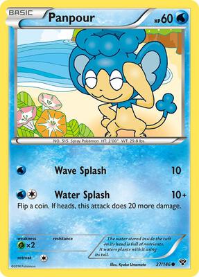 Panpour card from XY Base Set