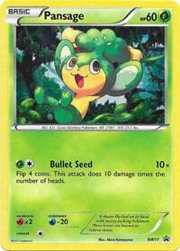 Pansage - BW11 card from Black and White Promos
