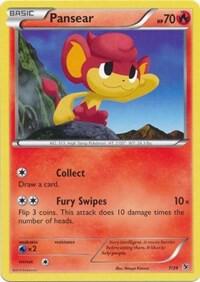 Pansear card from Kalos Starter Set