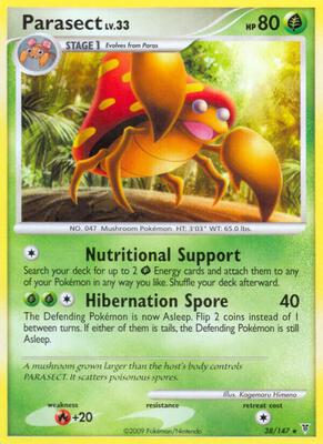 Parasect card from Supreme Victors