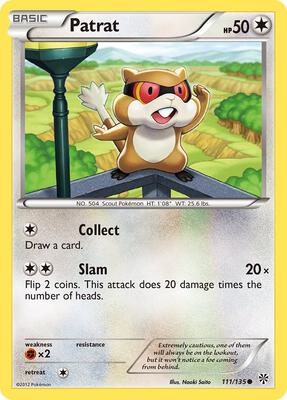 Patrat (111) card from Plasma Storm