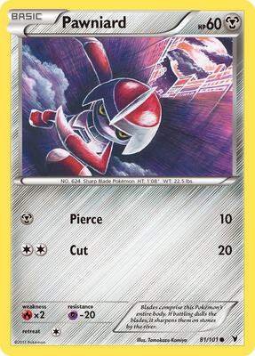 Pawniard (81) card from Noble Victories
