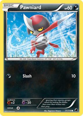Pawniard (71) card from Plasma Freeze