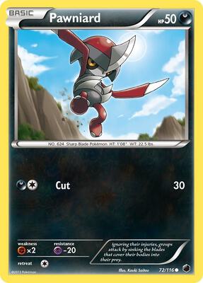 Pawniard (72) card from Plasma Freeze