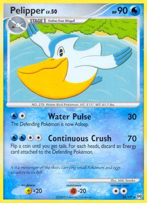 Pelipper (24) card from Arceus