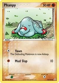 Phanpy card from EX Holon Phantoms