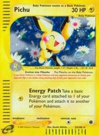 Pichu (22) card from Expedition