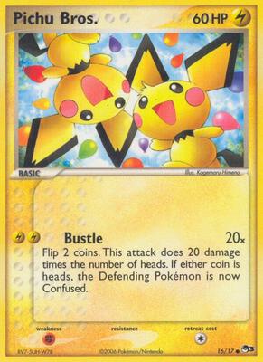 Pichu Bros. card from POP Series 3