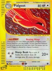 Pidgeot (23) card from Expedition