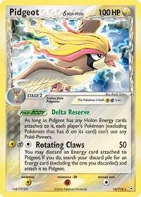 Pidgeot (Delta Species) card from EX Holon Phantoms