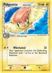 Pidgeotto (Delta Species) card from EX Holon Phantoms