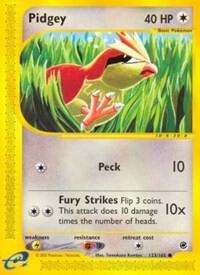 Pidgey card from Expedition