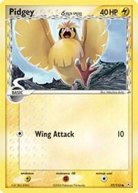 Pidgey (Delta Species) card from EX Holon Phantoms