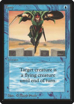 Jump card from Beta Edition