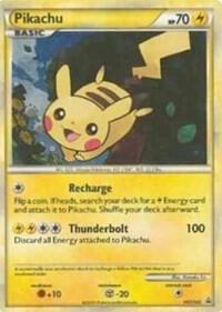 Pikachu - HGSS03 card from HGSS Promos