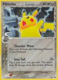 Pikachu (Delta Species) - 035 (Value Pack) card from Nintendo Promos