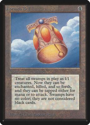 Kormus Bell card from Beta Edition