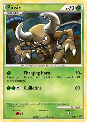 Pinsir card from Undaunted