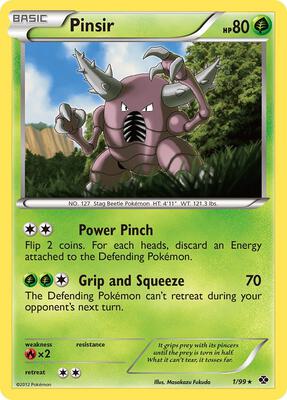 Pinsir card from Next Destinies