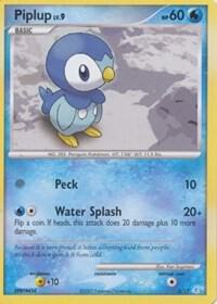 Piplup card from DP Trainer Kit: Manaphy & Lucario