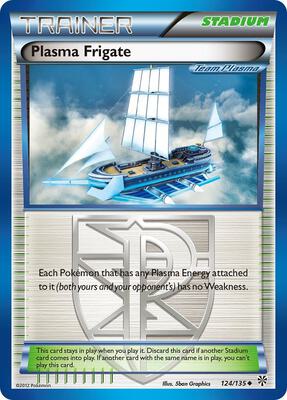 Plasma Frigate (Team Plasma) card from Plasma Storm