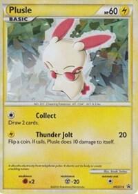 Plusle - HGSS16 card from HGSS Promos