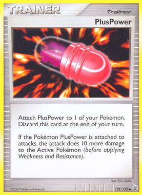 PlusPower card from Secret Wonders