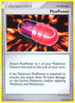 PlusPower card from Platinum