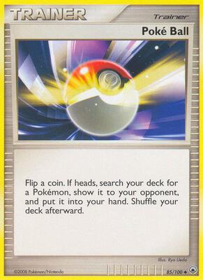 Poke Ball card from Majestic Dawn