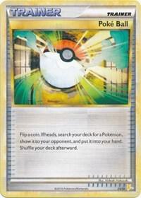 Poke Ball (Raichu) card from HGSS Trainer Kit: Gyarados & Raichu
